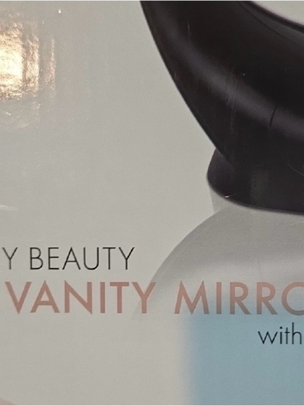 LED Vanity Mirror- WHITE ! - Picture 3 of 5